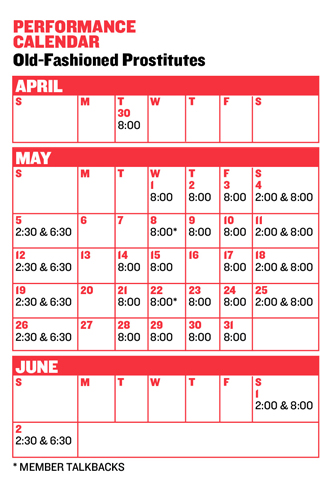 Public Theater Calendar